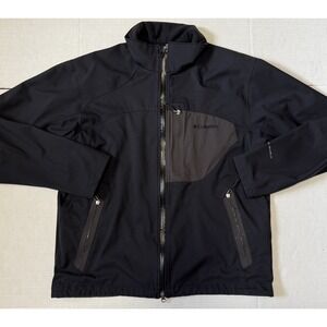 COLUMBIA Omni-Shield - Men's Black Waterproof Jacket - Size X-Large